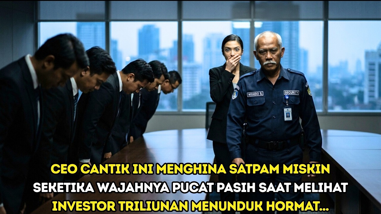 Boss Cantik Ini Tidak Tahu Satpam Miskin Yang Dia Hina Adalah CEO Penyelamat Perusahaannya Sendiri