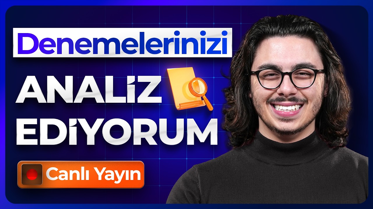 Takipçilerimin TYT AYT Denemelerini Analiz Ediyorum (Katı Senide Edelim)