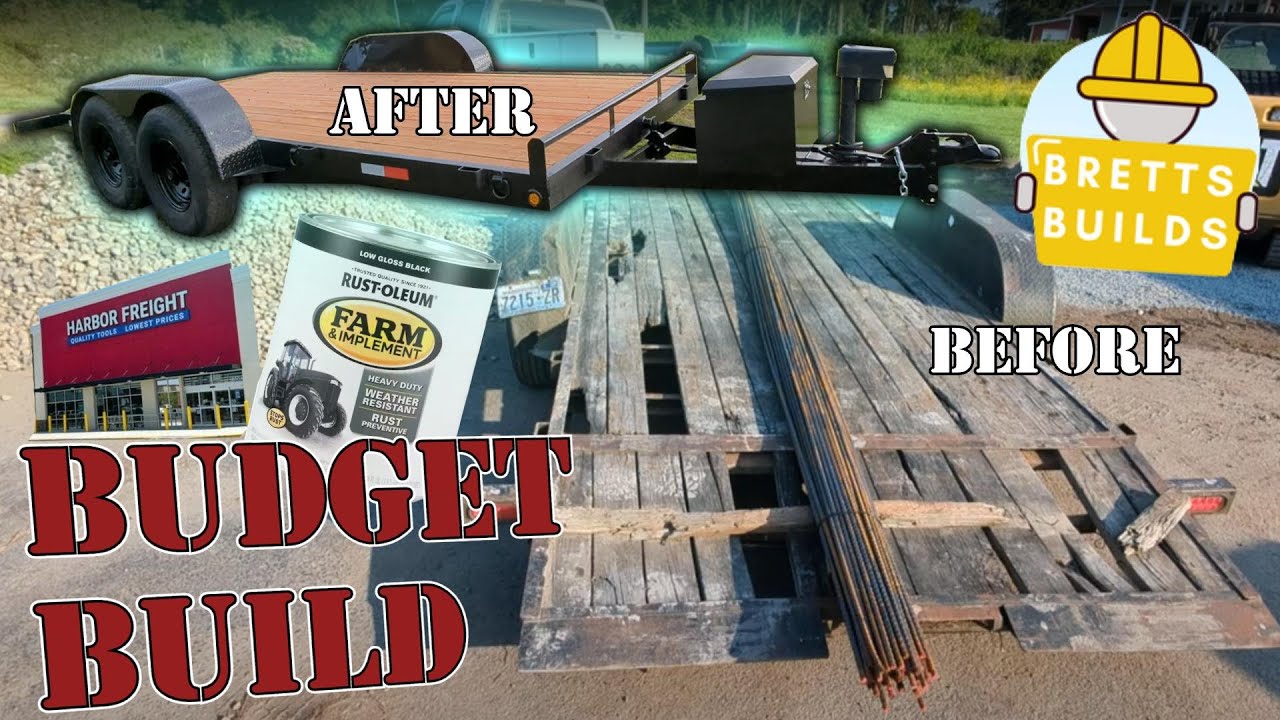 Reviving My Old Trailer: Epic Upgrades on a budget! 10 Minute build