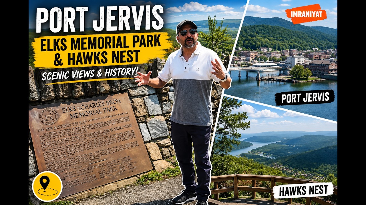 Exploring Port Jervis: Elks Memorial Park & Hawks Nest Adventure!