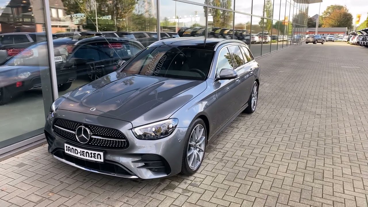 Mercedes E-Klasse T-Modell AMG Line Selenitgrau Metallic | Autohaus Sand Jensen Flensburg