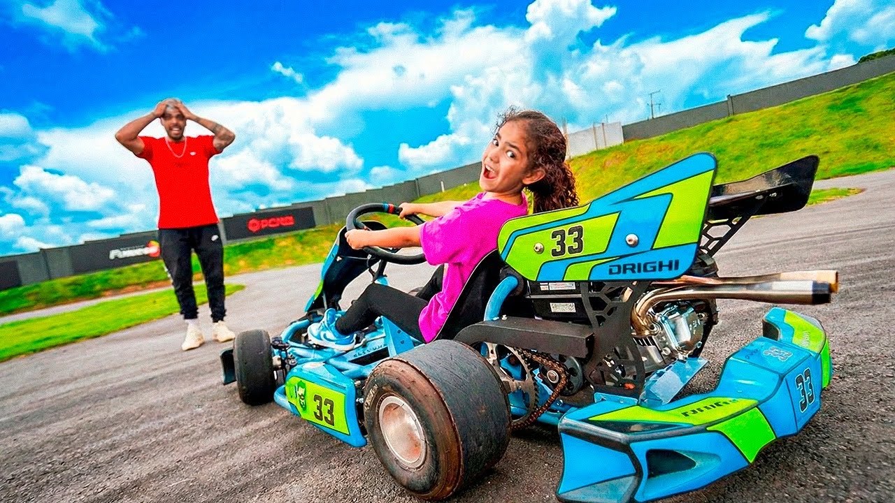 CORRI COM O KART DE DRIFT PELA PRIMEIRA VEZ !!! 🏎️