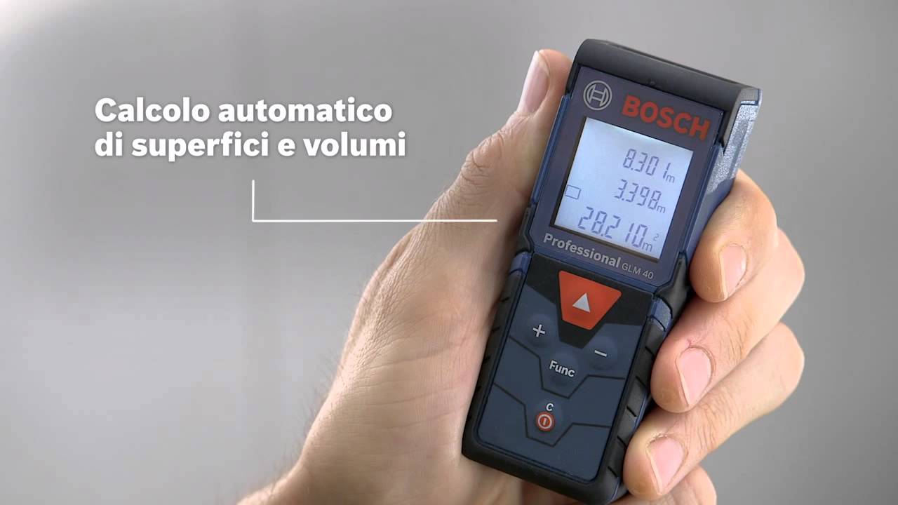 Distanziometro laser GLM 40 Professional