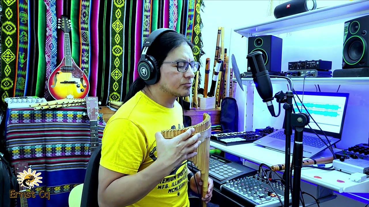 VIVIR SIN AIRE - Mana - cover panflute - Ernst Cq