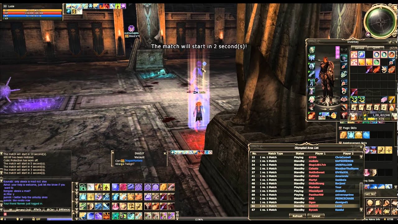 Lineage 2 Olympiad - Sigel Knight