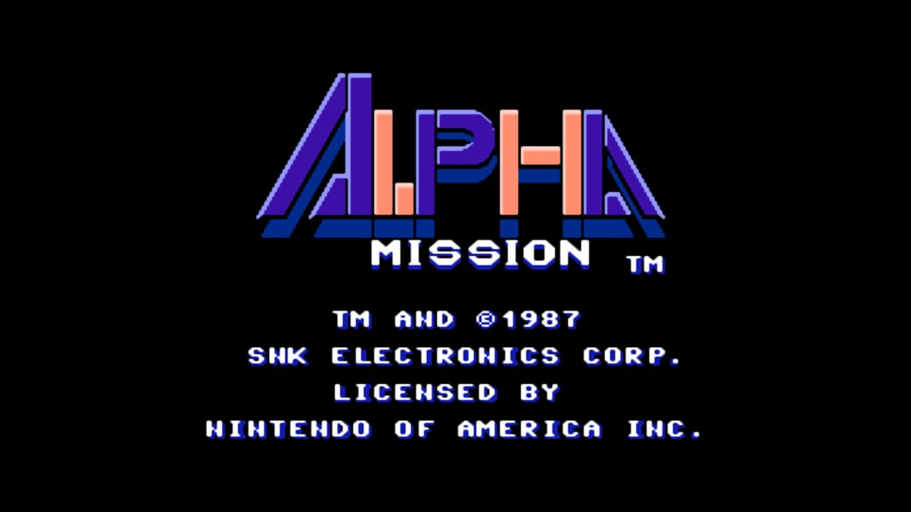 Alpha Mission - NES Playthrough #103【Longplays Land】