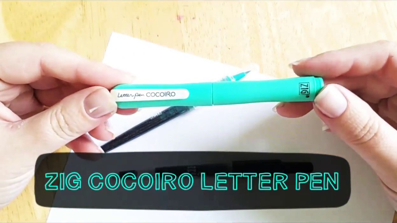 Demo -- Zig Cocoiro Letter Pen!