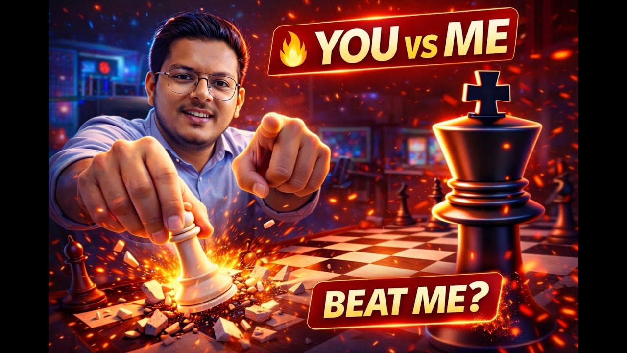 you vs me chess♟️day 59 LIVE 🔴 Playing CHESS With Subscribers | Maths Sir