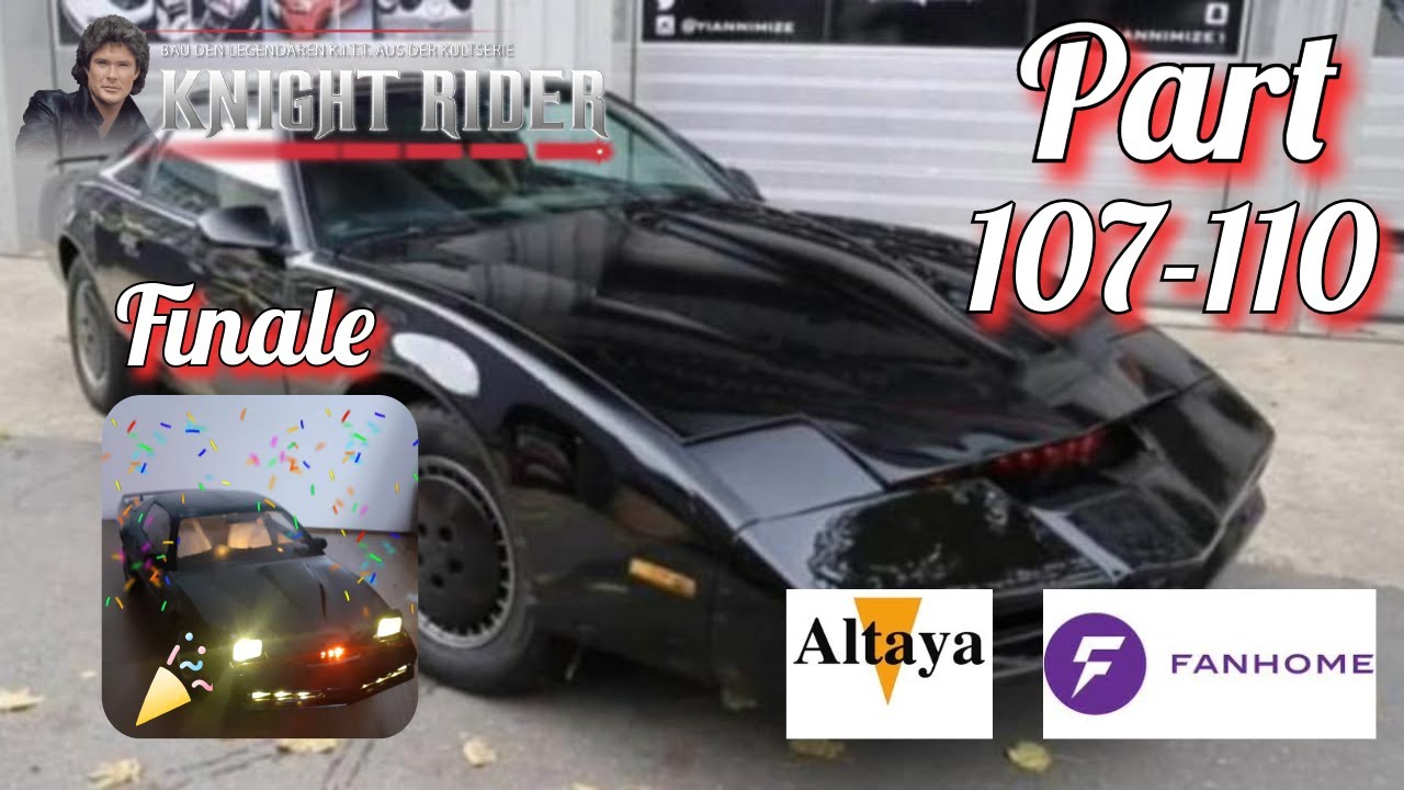 Fanhome/Altaya Knight Rider Finale: Part 107-110 Kofferraumabdeckung, hintere Radkästen und Hochzeit