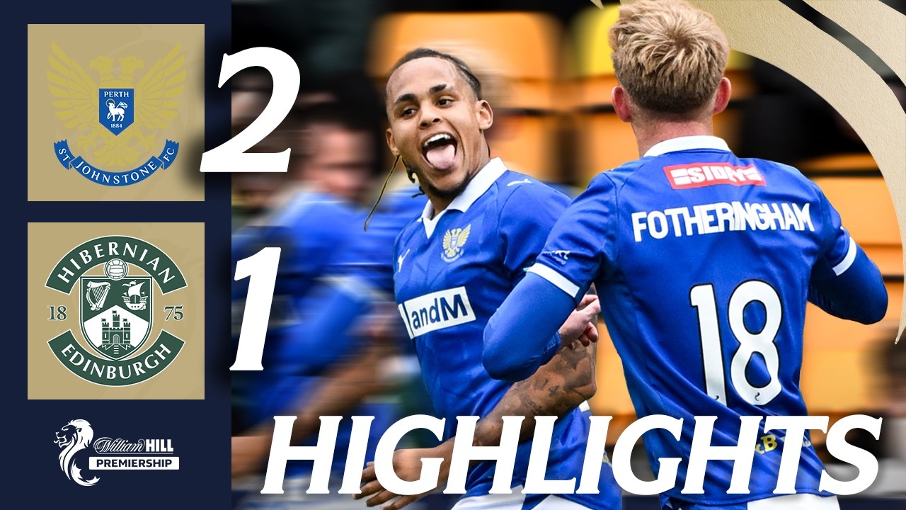 St. Johnstone 2-1 Hibernian | HIGHLIGHTS | William Hill Premiership