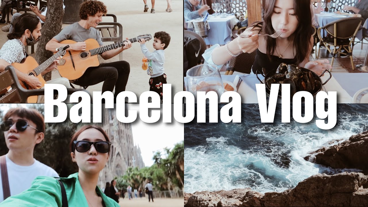 西班牙VLOG|巴塞罗那6天5夜|Tossa de Mar |Sitges小镇