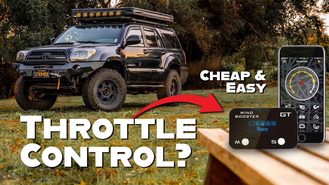 Easy Throttle Controller Install and Setup with WindBooster
