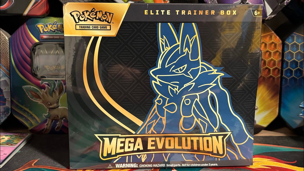 Pokémon Mega Evolution Elite Trainer Box Opening #fypシ #pokemoncards #viral #pokemontcg 