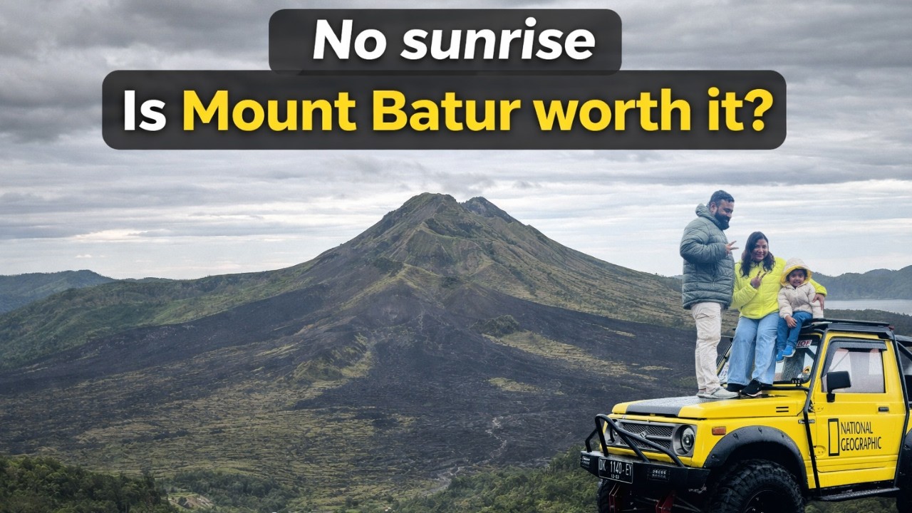 BALI TRIP EP 3 | Mount Batur Jeep Safari, Poop Coffee Tasting , Bali Swing | Our Travel Stories