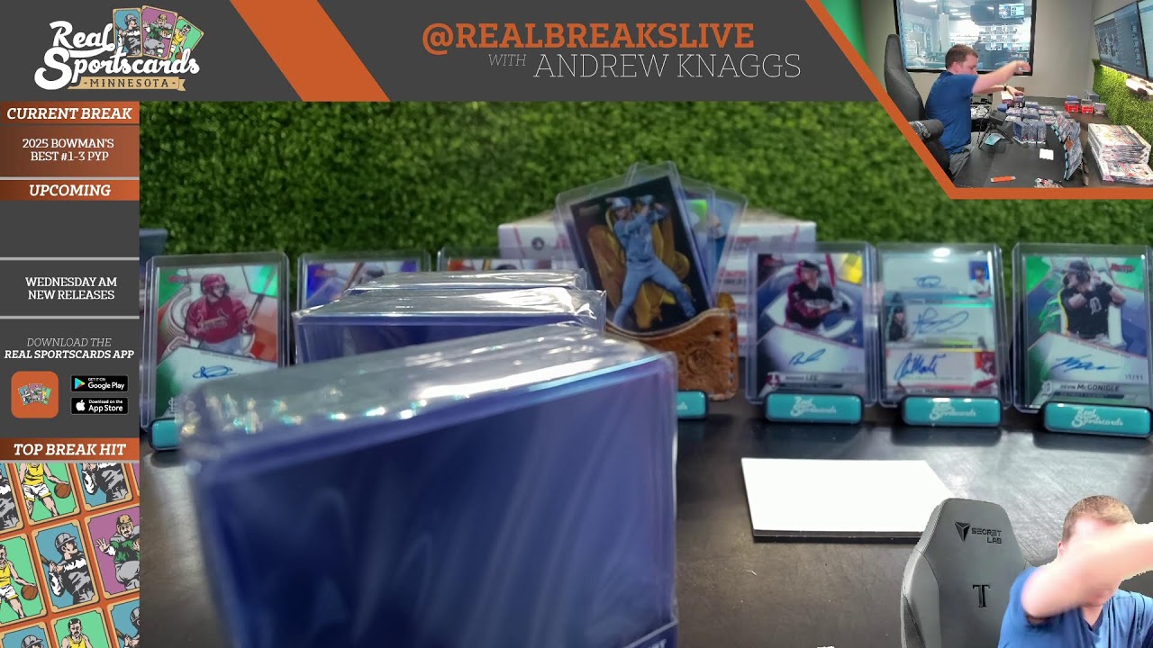 2025 Bowman's Best #1-3 THREE CASE PICK YOUR PLAYER