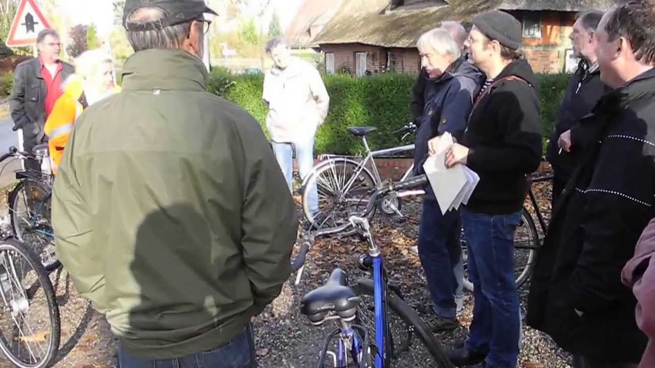 Mit dem Fahrad durch Mustin