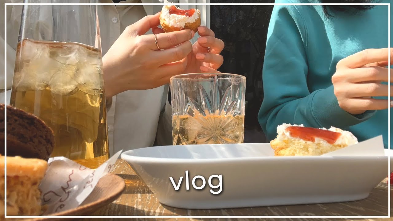 VLOGㅣ연남동 티크닉 성공(?)하고 갓잇에서 부리또 먹기ㅣ에어팟 프로 잡음 교체 받음ㅣ집들이가서 먹고 또 먹는 일상 브이로그
