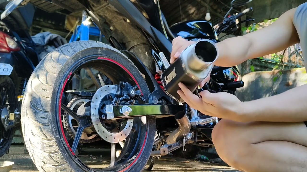 Akrapovic exhaust full system soundcheck/Tutorial | Gixxer 155 fi