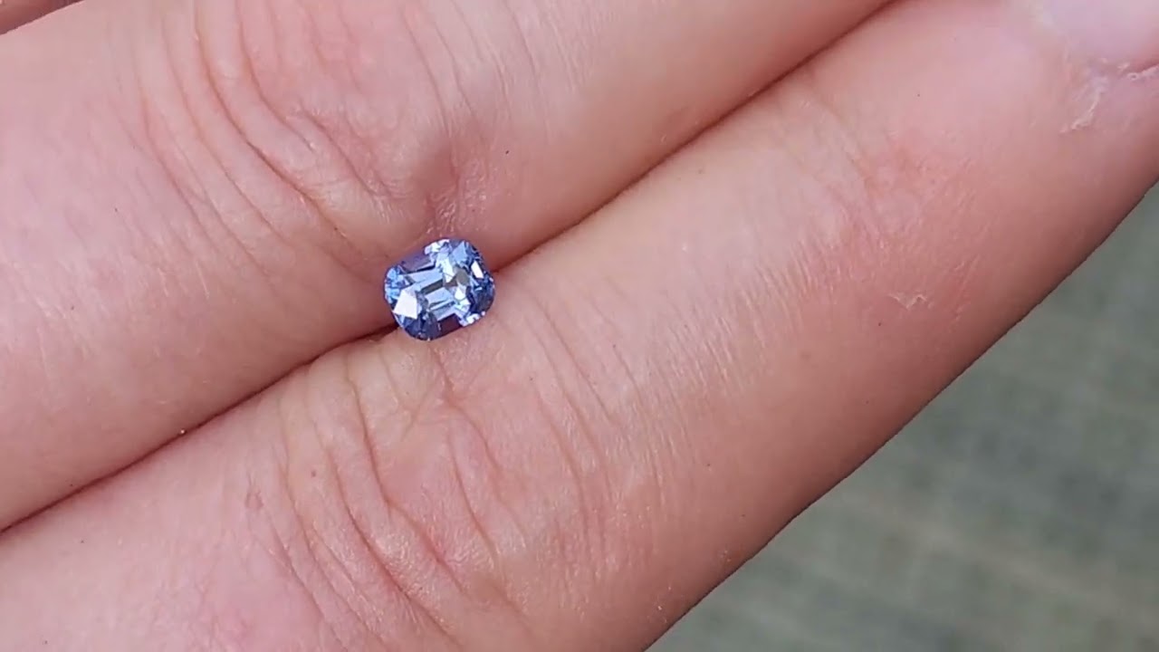 Cobalt Spinel Cushion