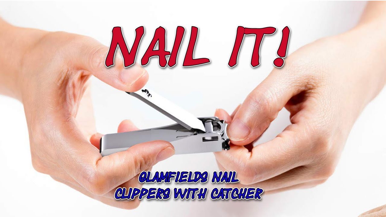 GLAMFIELDS Nail Clippers with Catcher