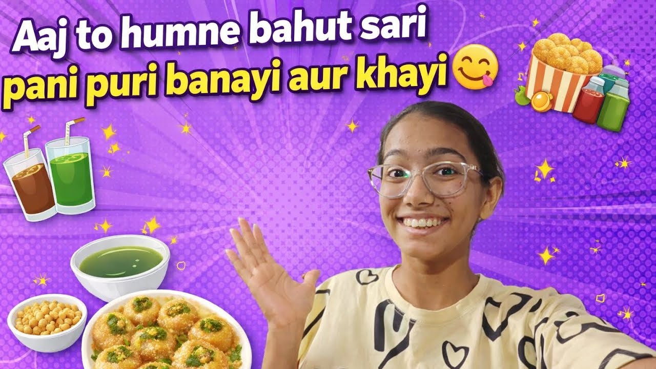 Bohot sari panipuriiii😋😋|Maheshwari Prajapati|vlogs