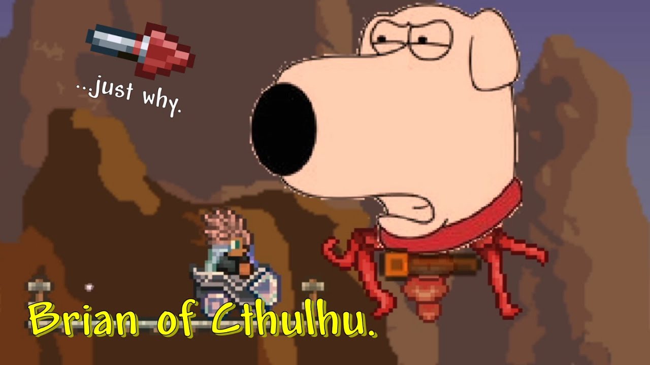 The Brian of Cthulhu is here in Terraria. ─ Texture packs from the popular cultures...