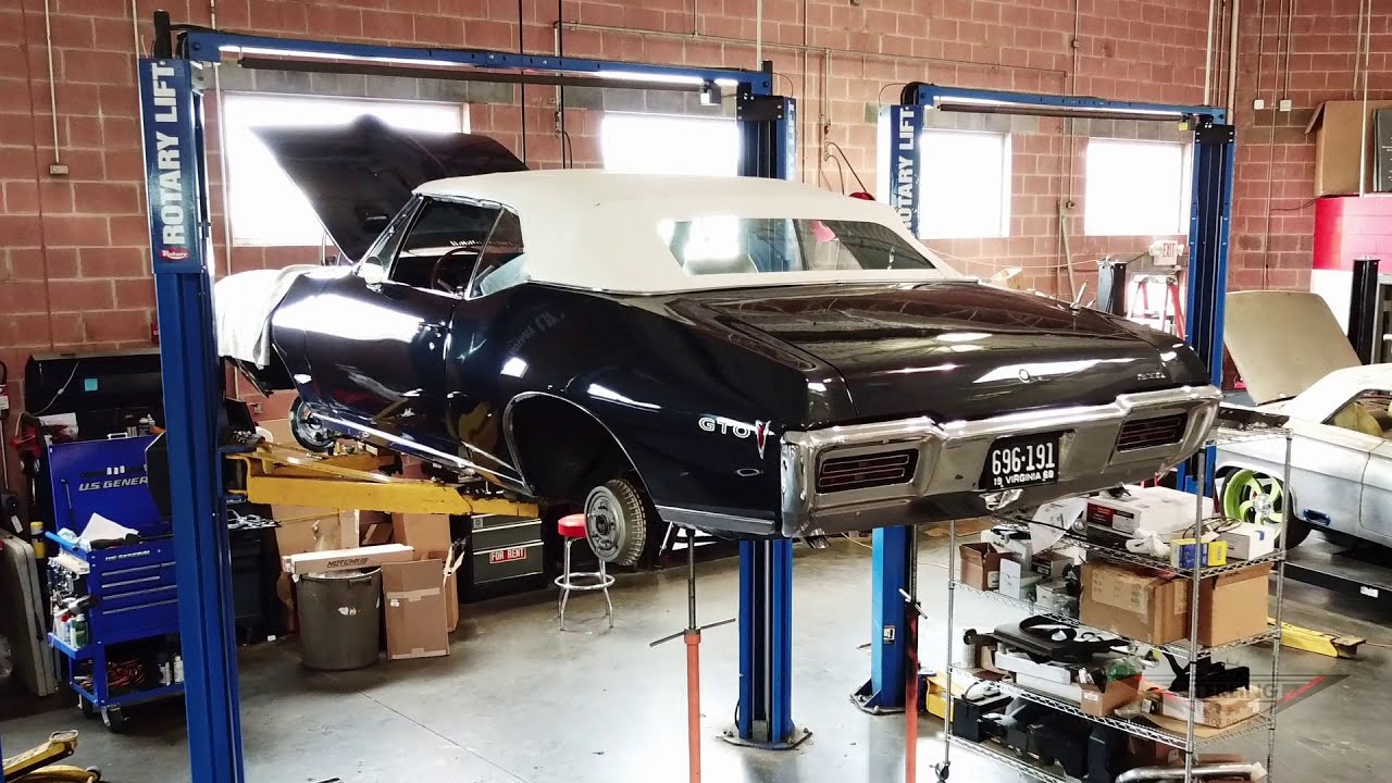 1968 Pontiac GTO Convertible Suspension Upgrade and New EFI