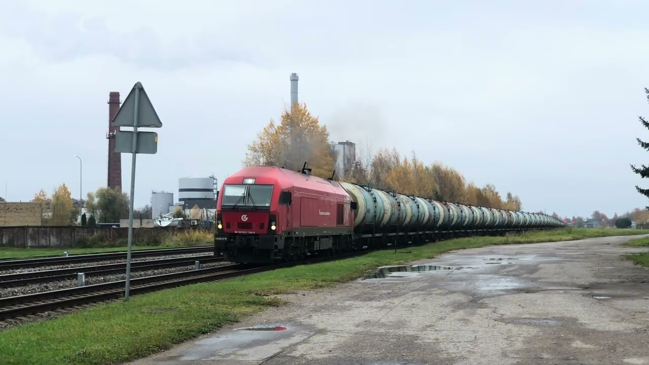 Trains in Riga and Jelgava 