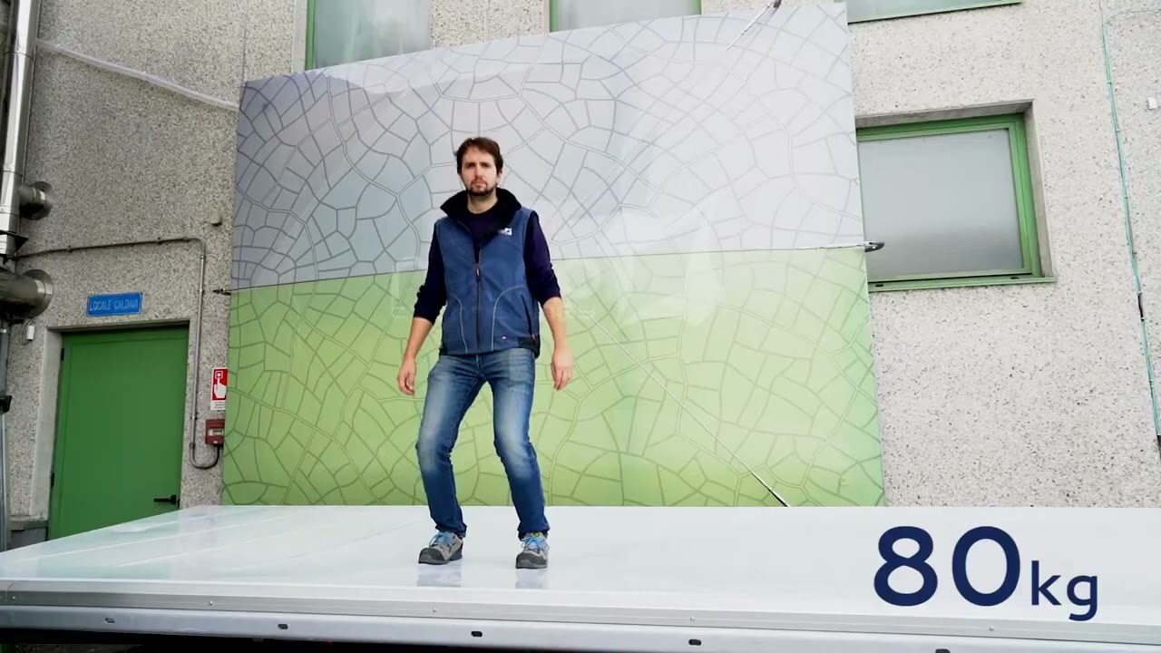 Walking on ETFE