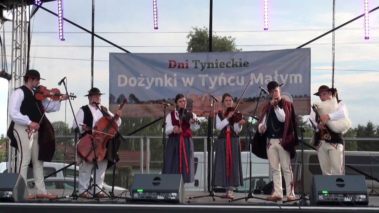 Dożynki 2018 w Tyńcu Małym - Kapela Góralska Mała Ziemia Suska cz.I - VIII Dni Tynieckie