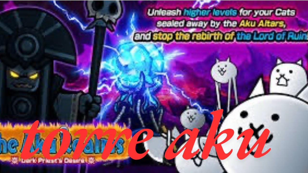Tutorial de como pasarse la torre aku en tebatel Cats