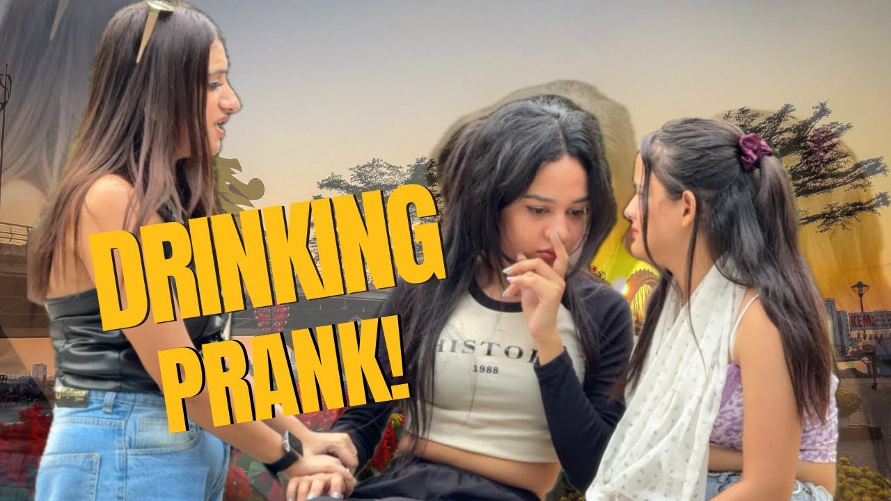 Drinking prank on Charu || Fun prank😂 || 2025