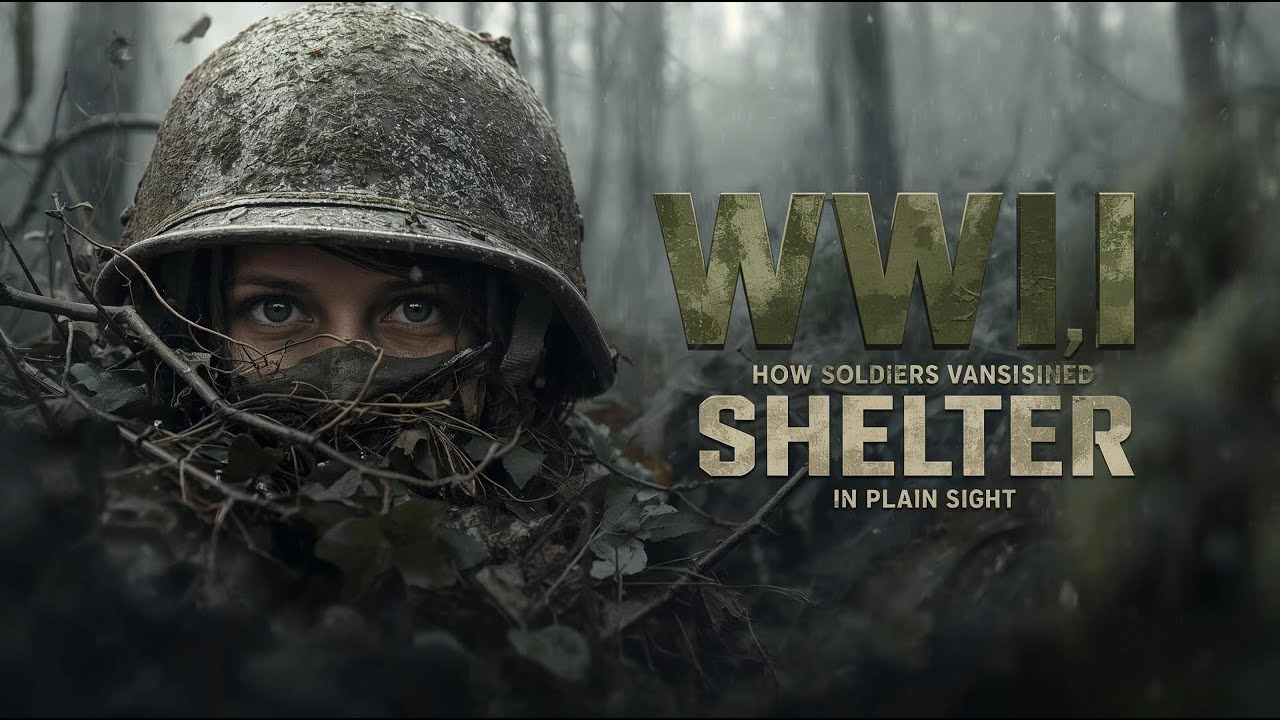 Built in 45 Minutes &mdash; The Shelter That Made Soldiers Invisible