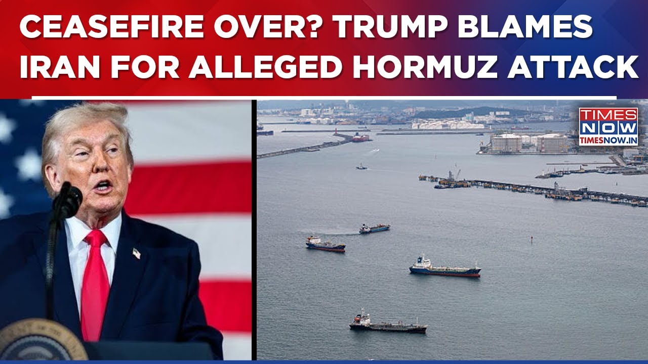 Trump Drops Hormuz Bombshell, Claims Iran Targeted Ships Despite Ceasefire With 4 Drones