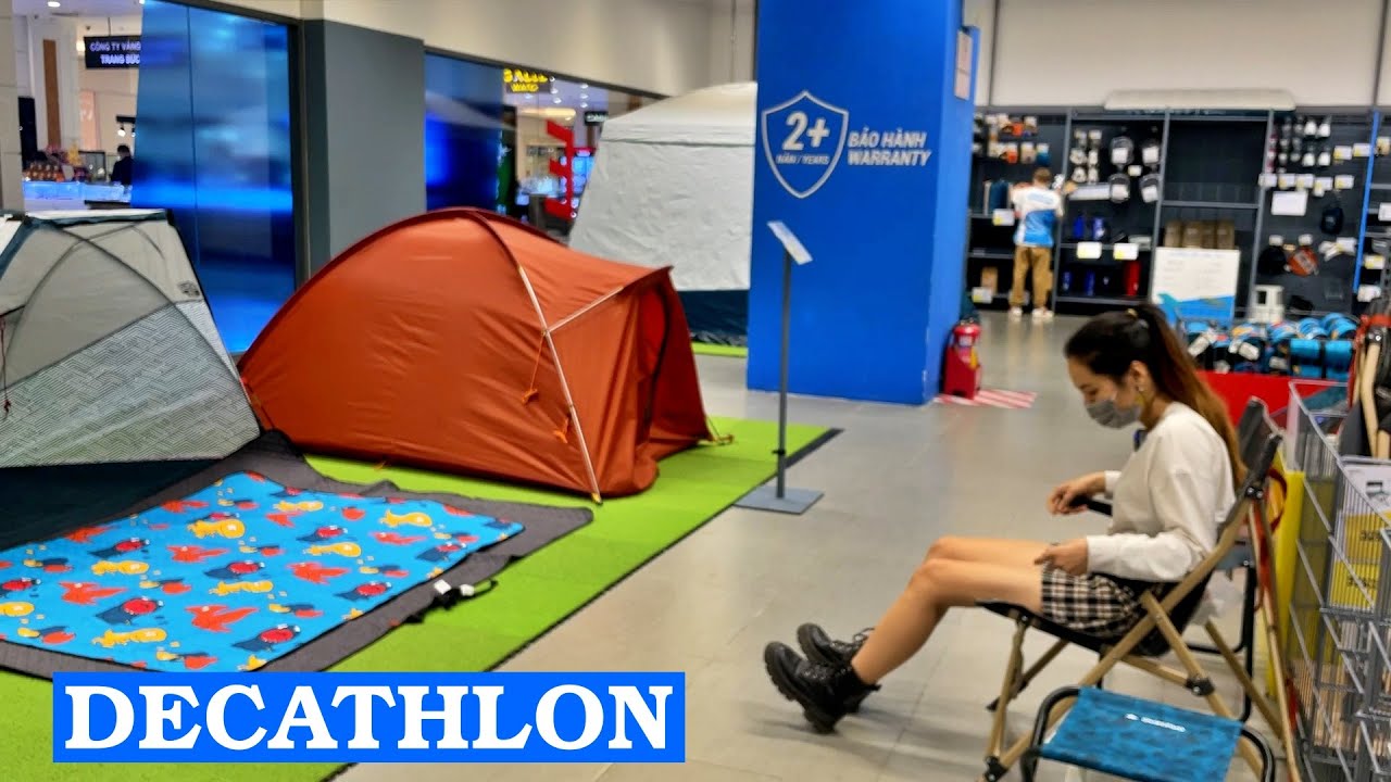 Lạc vào xứ sở camping Decathlon | Bày bán đồ camp từ A-Z