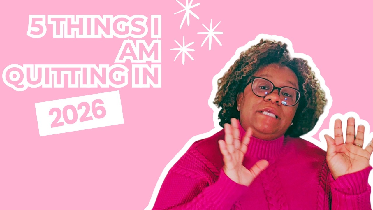 5 Things I'm Quitting in 2026