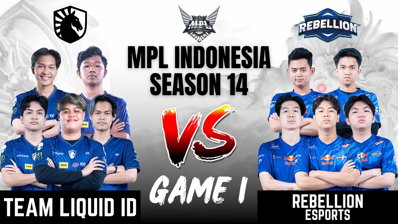 TLID VS RBL | TEAM LIQUID ID vs REBELLION ESPORTS GAME 1 | MPL ID S14 | ENGLISH - Week 2 Day 3