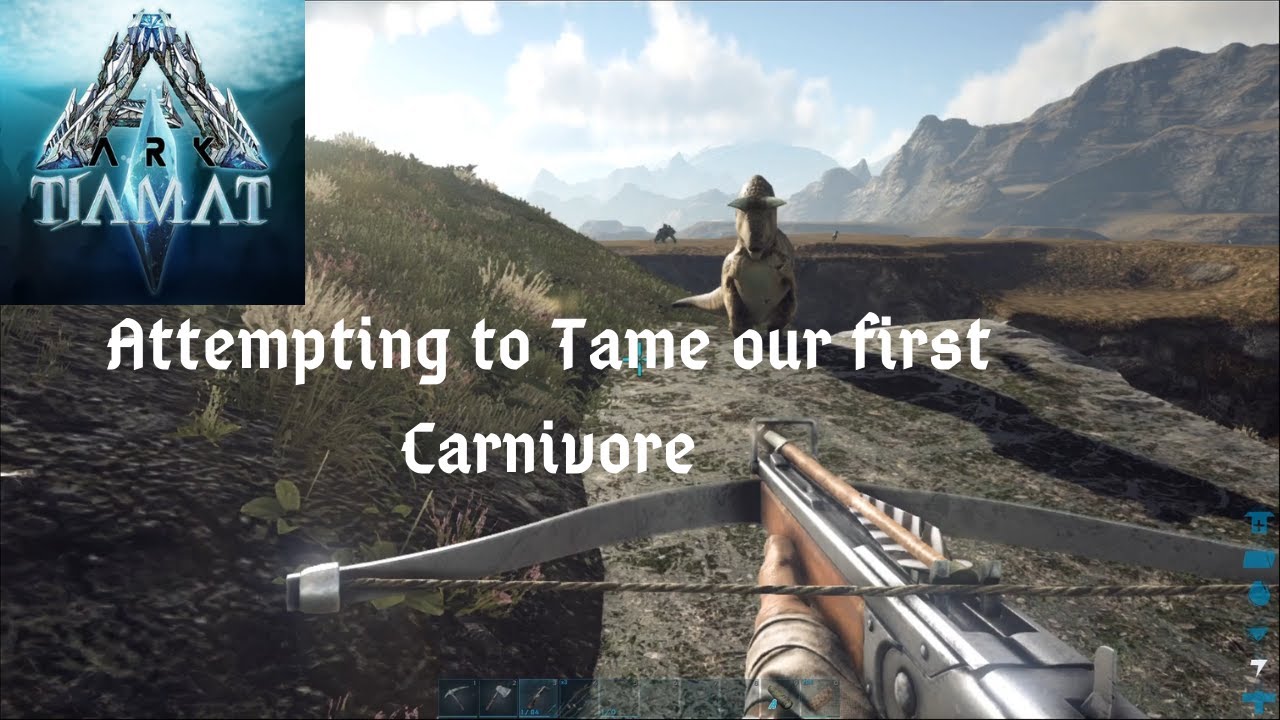 Ark: Survival Evolved - Tiamat - The Dangerous Journey to Tame a Carnivore