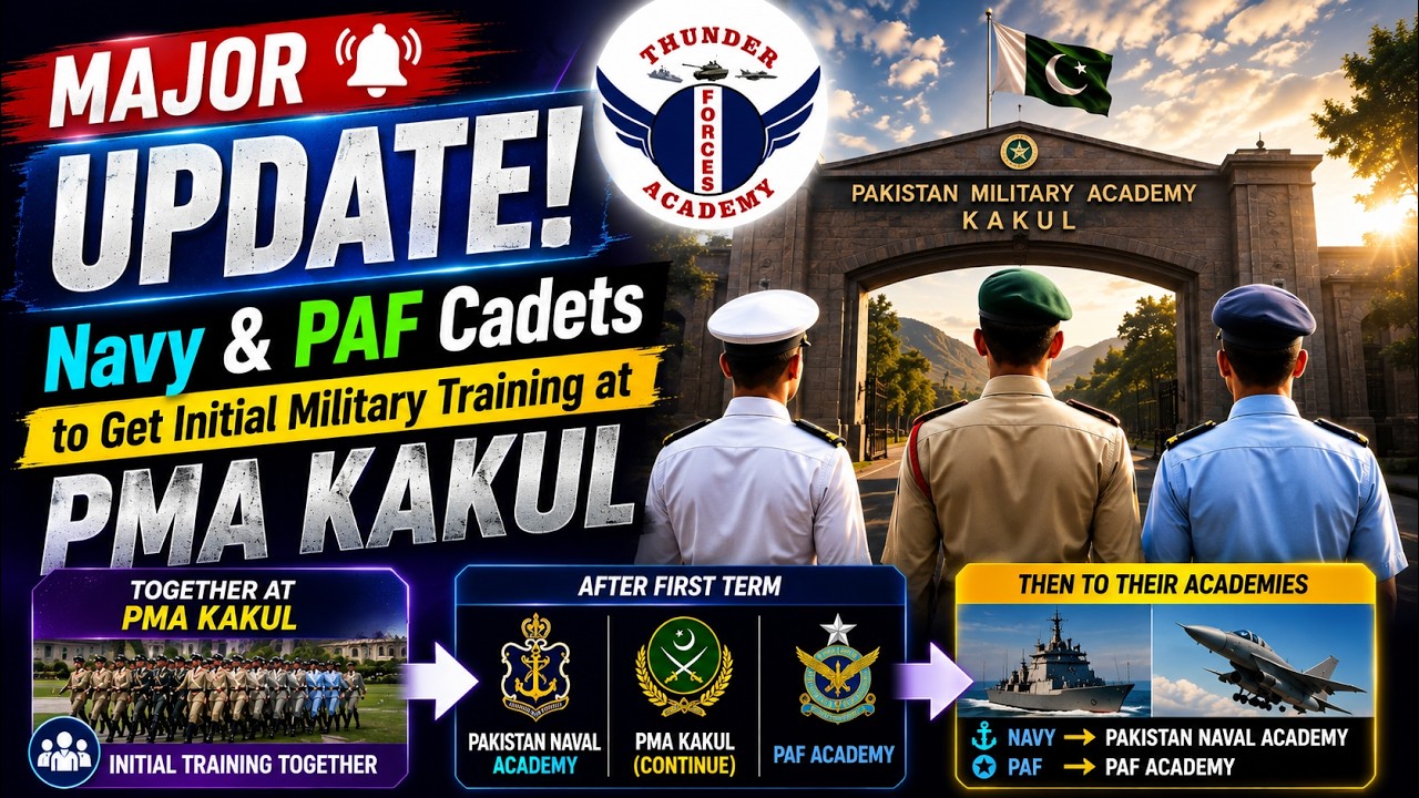 Latest Update on Combined Military Training of Selected Candidates