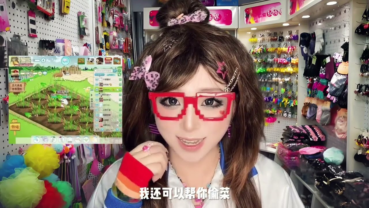 非主流精品店 ASMR古早纹身贴 彩色染发片 场景模拟助眠声控 ~