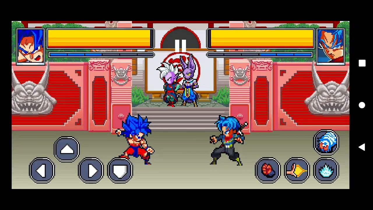 تجربة لعبة جديدة بالكامل لعبة dragon ball Legends duel 