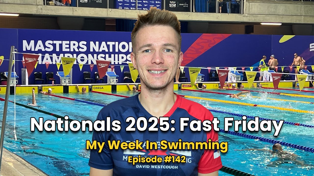 RACING the 50m Butterfly & 100m Freestyle at English Masters Nationals Swimming Championships 2025