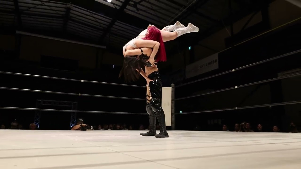 2024.11.3 大阪・１７６BOX大会  第1試合 春日萌花＆まなせゆうな vs HARUKAZE＆YuuRI
