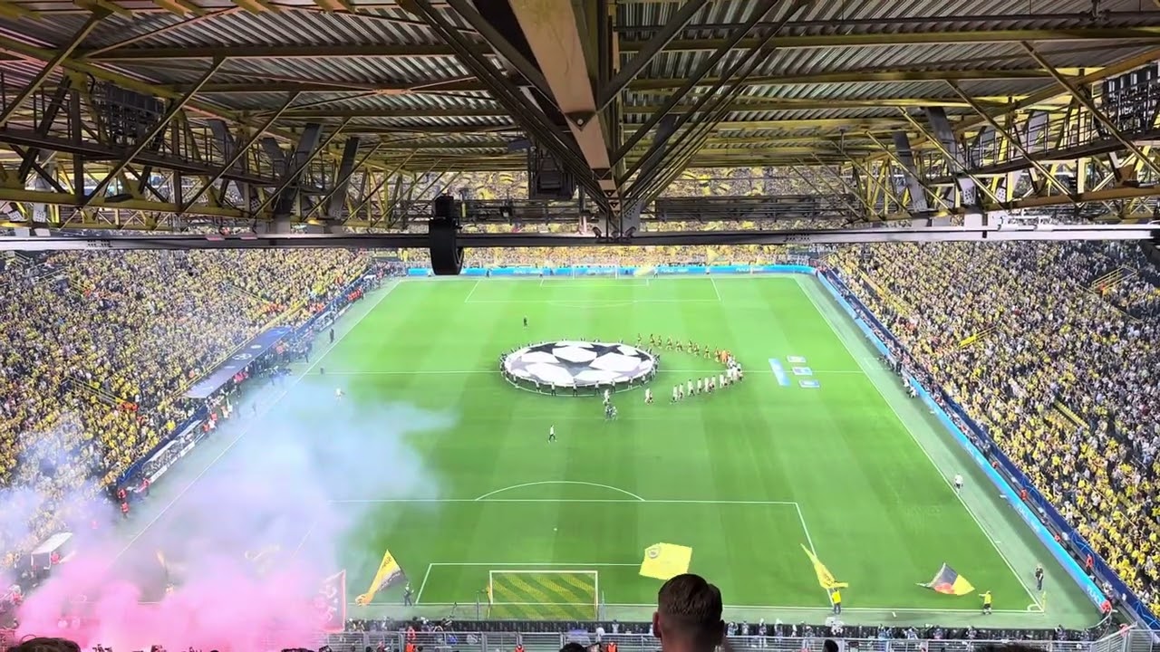 Champions League Anthem Dortmund vs Paris Saint-Germain 1st May 2024 full ver
