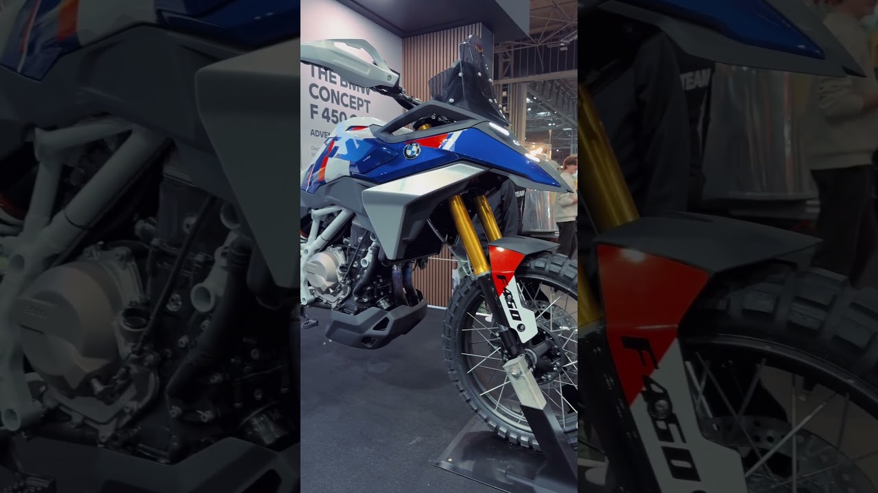 The new BMW F 450 GS