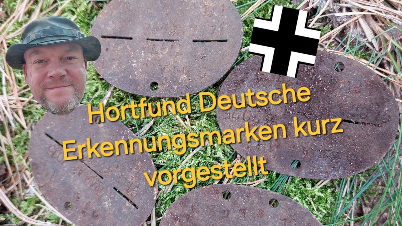 Hortfund Deutscher Erkennungsmarken kurz im Detail vorgestellt... 💁🏼‍♂️