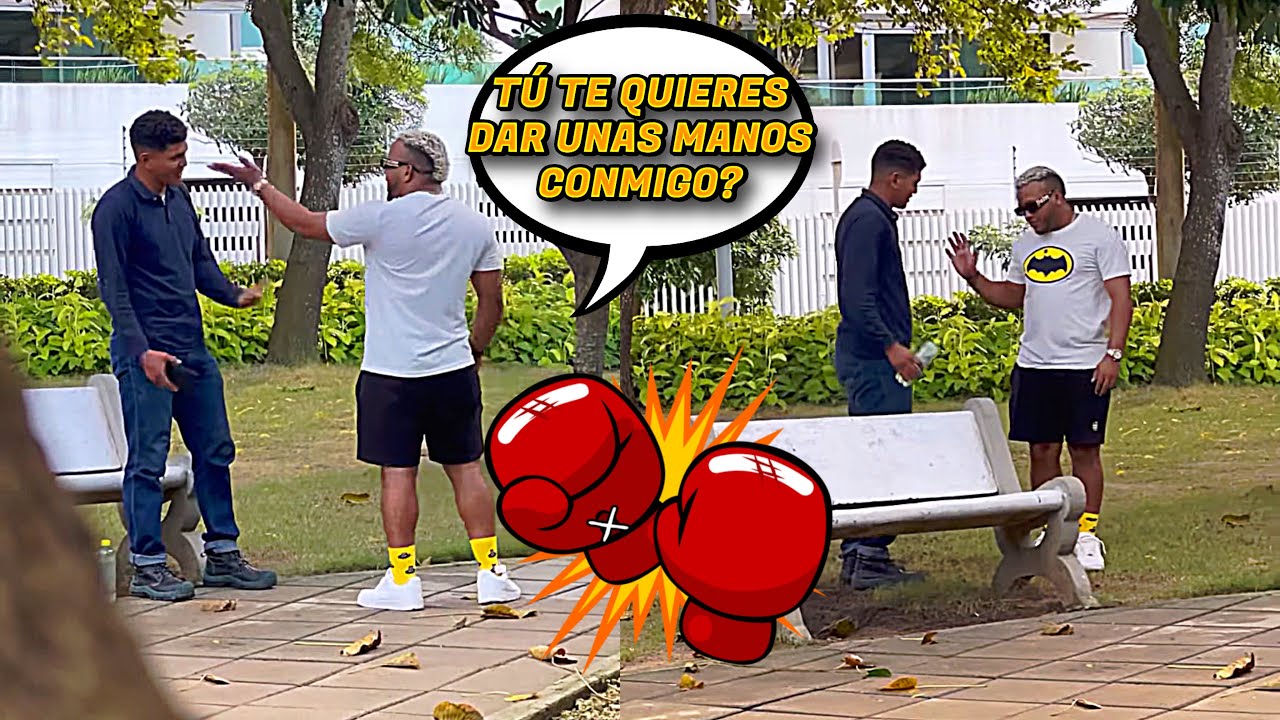 Le pregunto una DIRECCIÓN y TERMINA ENOJADO 🥊💥| Camilin TV