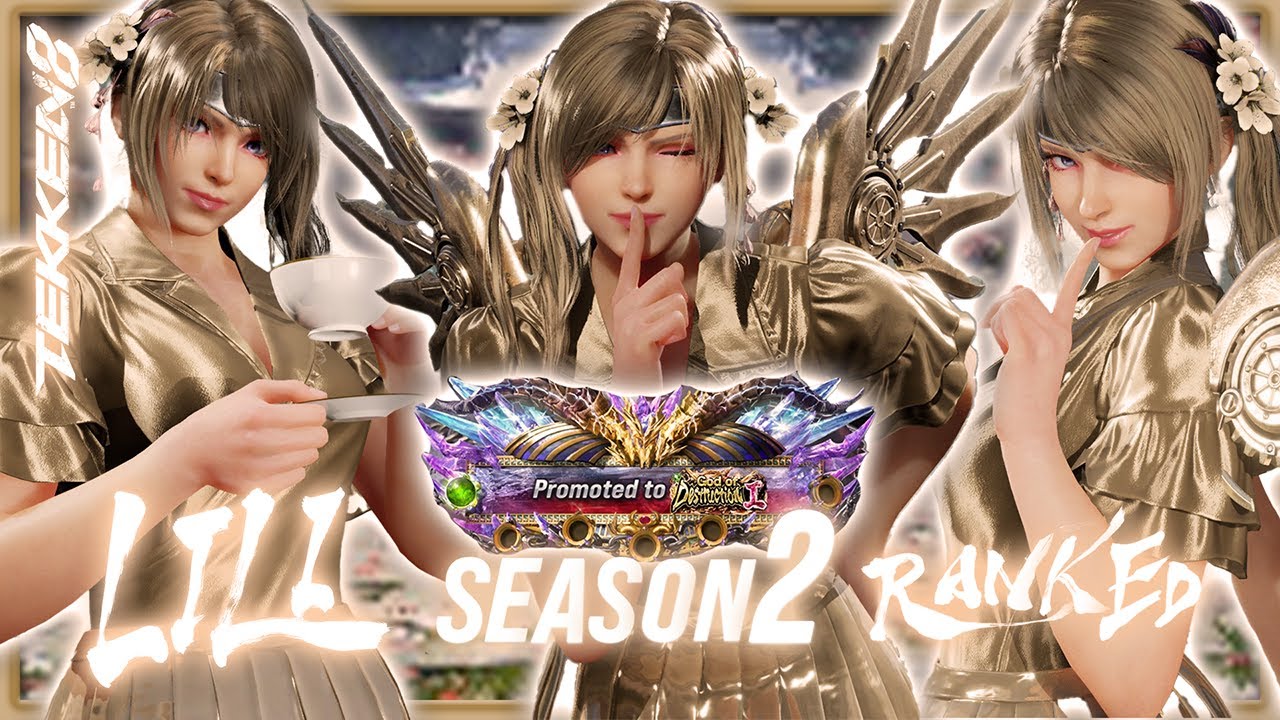 How I got GoD1 with Lili | High Level Golden Ranked Gameplay #lili #tekken8 #gaming #ranked #fgc
