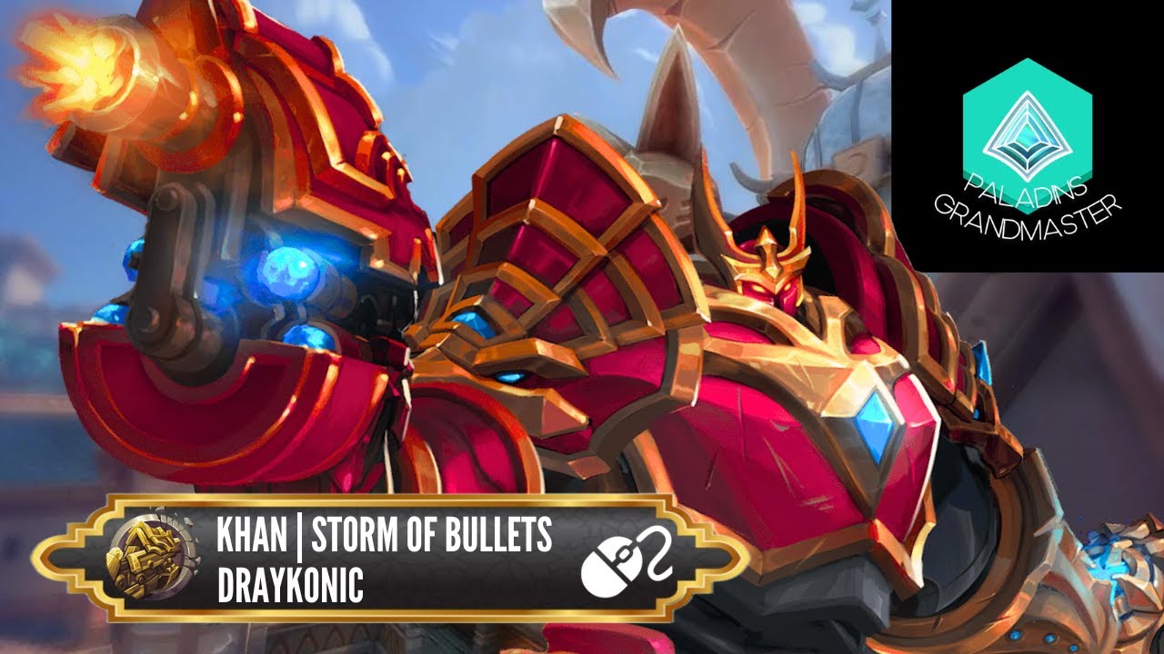 UNKILLABLE Khan Annihilating 💀 (Draykonic) Paladins Grandmaster
