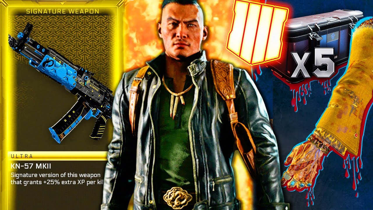 The NEW LEAKED WEAPON ITEMS In Black Ops 4... (MKII, Mastercrafts & More)